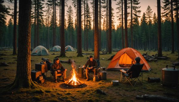 Comment le camping aide à déconnecter du quotidien