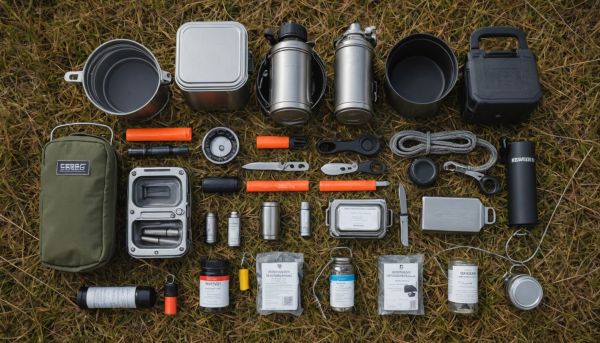 Kit de survie minimaliste pour un bivouac en autonomie