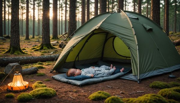 Quels équipements indispensables pour un bébé en camping