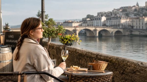 Savourez les vignobles bourguignons le long des bords de Saône à Mâcon