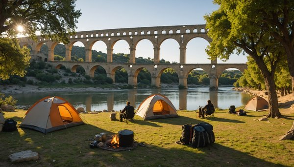 Le guide ultime du camping au Pont du Gard