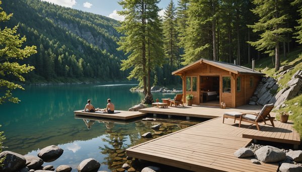Quelle destination cure en couple choisir près d'un camping du lac de Chambon en Auvergne ?