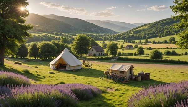 Les régions de France idéales pour une cure en camping