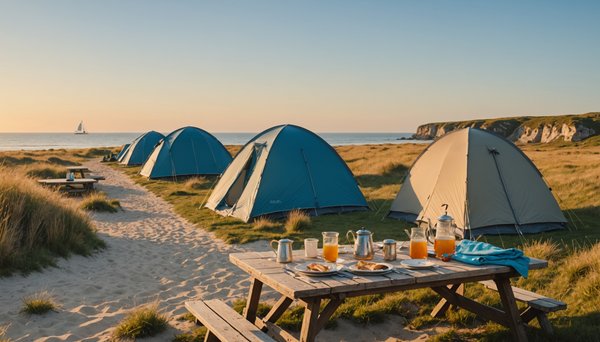 Camping au bord de la mer en France - Le moyen idéal pour se détendre et se ressourcer
