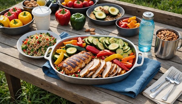 Les aliments à privilégier lors d'une cure en camping : comment manger sainement en pleine nature