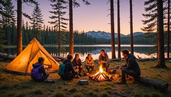 Les bienfaits du camping pour les familles